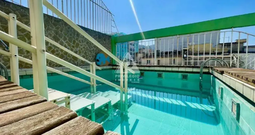 Oportunidade: 5 quartos, 1 suíte, varanda, terraço, piscina e churrasqueira - copacabana