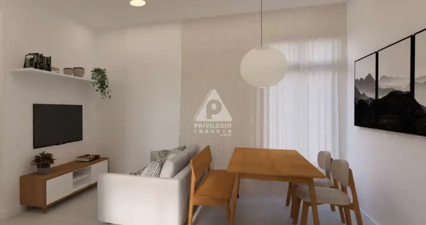 Oportunidade única: apartamento de 2 quartos, reformado em botafogo