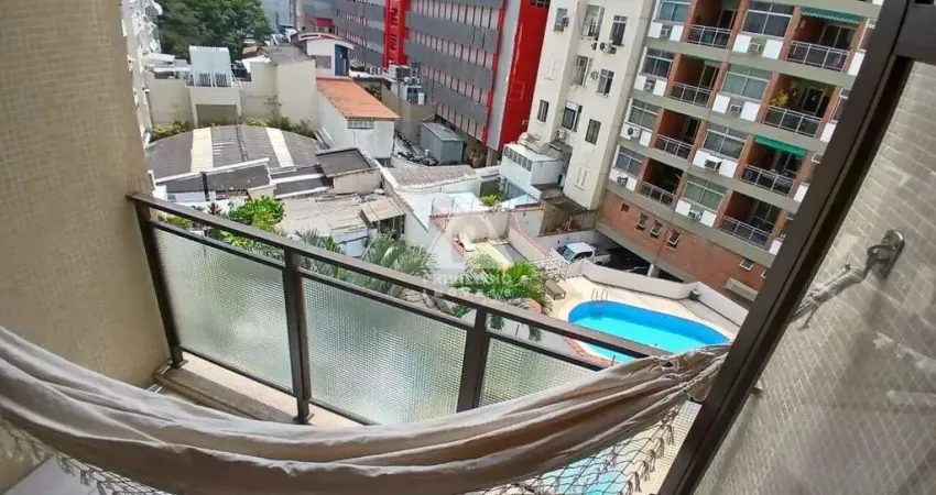 Flat exclusivo com varanda e vista piscina no coração de ipanema!