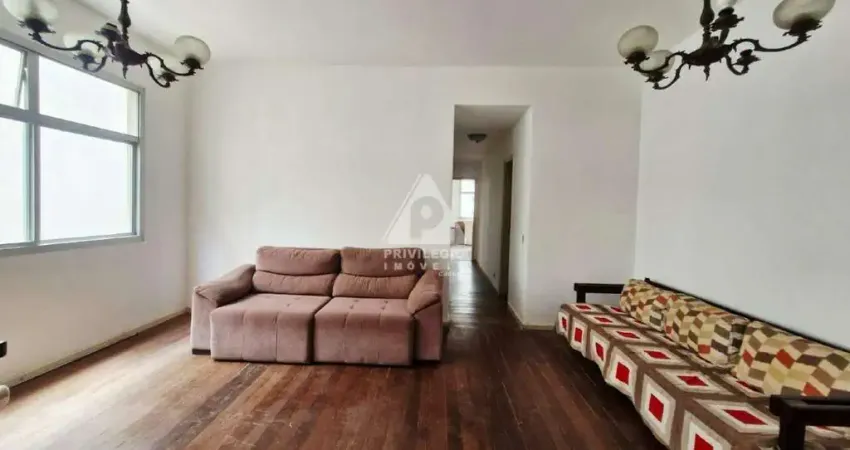 Leblon – 3 quartos (1 suíte) com 2 vagas – vista verde e sol da manhã