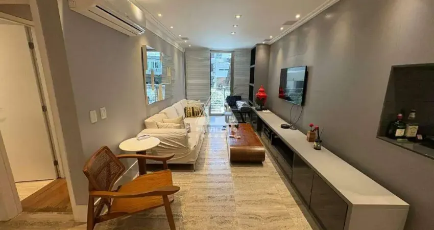 Apartamento 2 quartos (1 suíte) reformado no leblon – 1 vaga e lazer completo