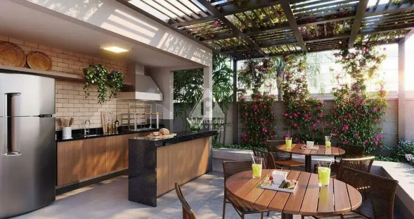 Apartamento 2 quartos, suíte, um condomínio clube a 10 minutos da praia