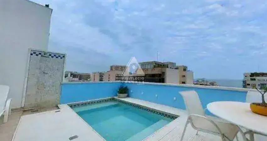 Ipanema: cobertura 5 quartos com vista panorâmica e lazer completo