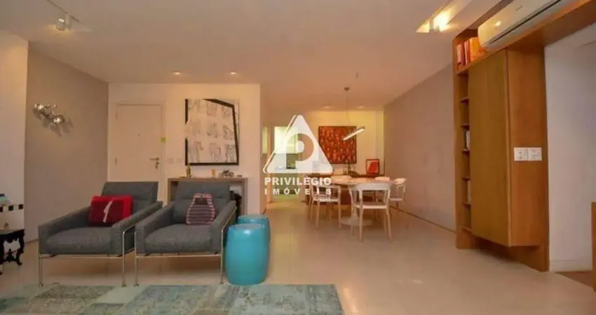 Apartamento no leblon com infraestrutura completa e vista verde