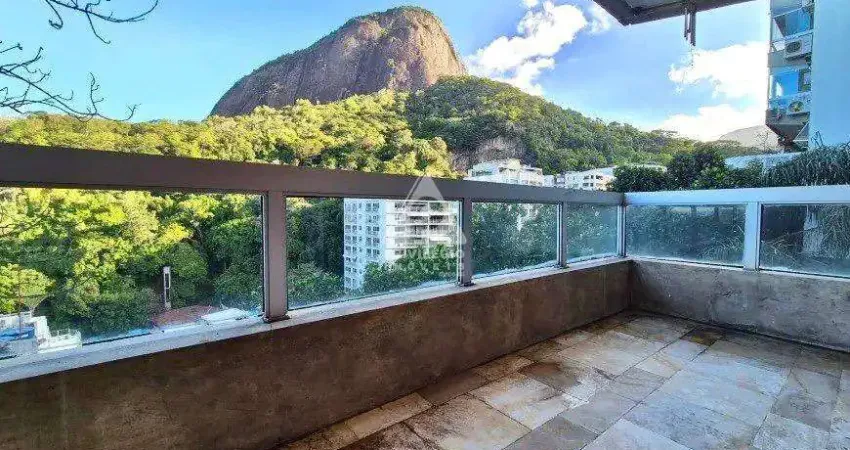 Apartamento no leblon, 2 quartos (1 suíte) com vista mar, varanda gourmet e 2 vagas