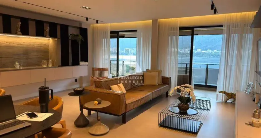 Apartamento exclusivo 133m² na lagoa - vista panorâmica e reforma de arquiteto!