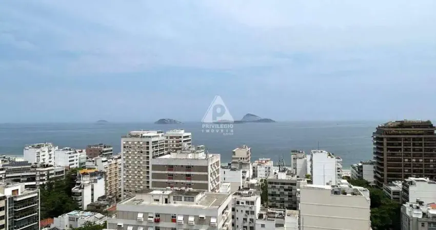 Privilégio imóveis vende: flat 1 quarto, vista mar, leblon - rio de janeiro/rj