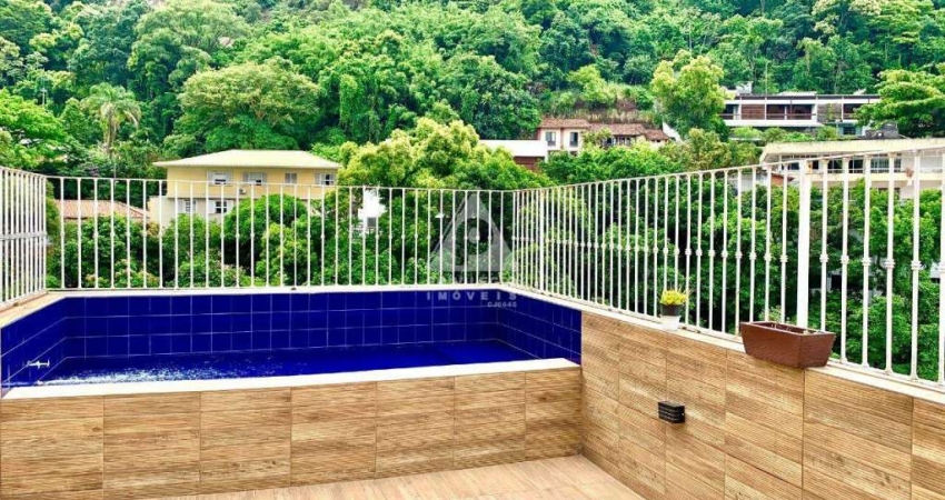 Cobertura à venda, 5 quartos, 1 suíte, 2 vagas, Laranjeiras - RIO DE JANEIRO/RJ