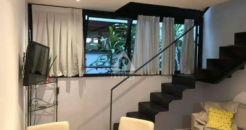 Apartamento 1 quarto frente | santa teresa, rj | 48m² e segurança 24h