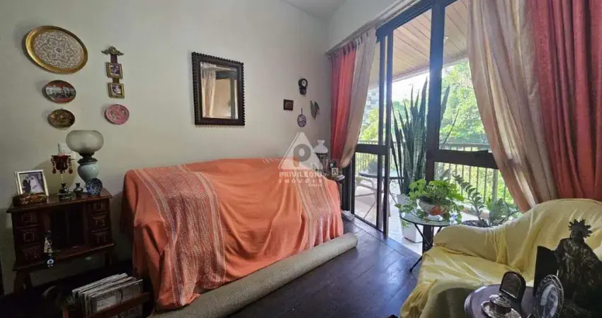Apartamento à venda, 2 quartos, 1 suíte, 1 vaga, Lagoa - RIO DE JANEIRO/RJ
