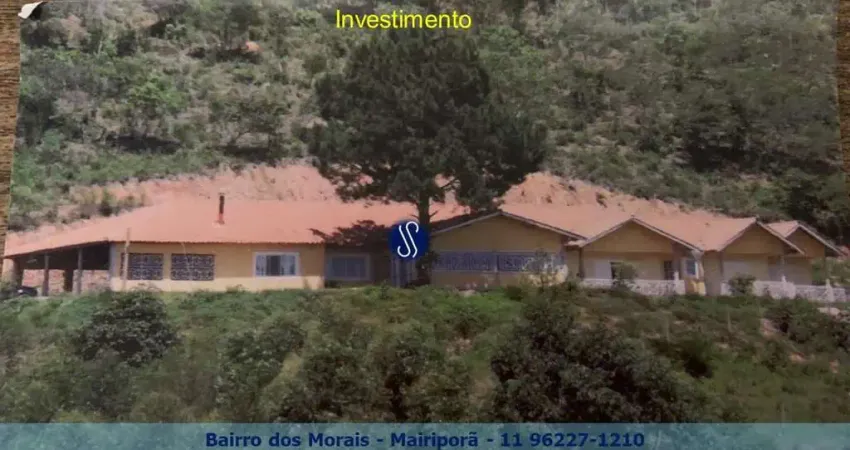 Sítio para venda em mairiporã, pirucaia, 5 dormitórios, 2 suítes, 4 banheiros, 3 vagas