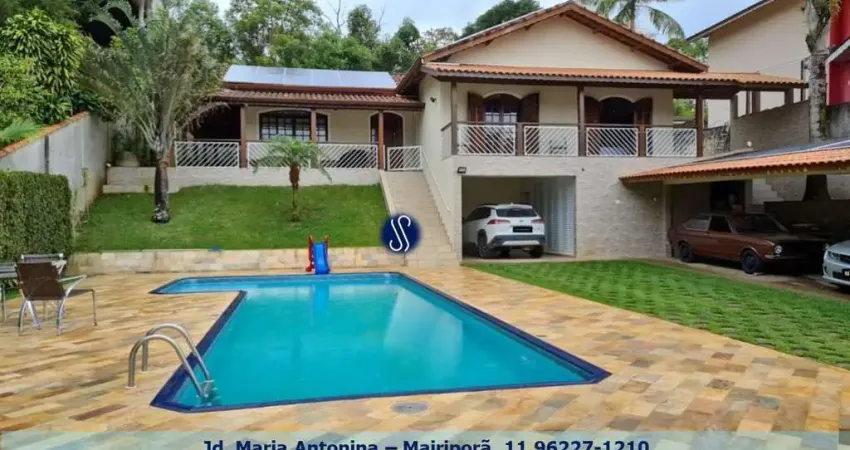 Casa 3 dormitórios para venda em mairiporã, jardim maria antonina, 3 dormitórios, 1 suíte, 6 banheiros, 5 vagas