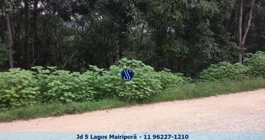 Terreno em condomínio para venda em mairiporã, condomínio jardim dos cinco lagos