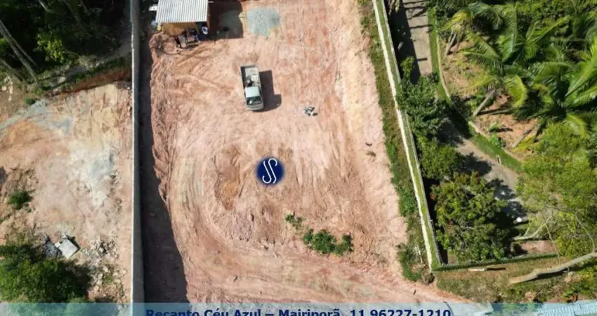 Terreno em condomínio para venda em mairiporã, recanto céu azul