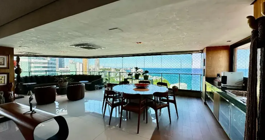 Apartamento 4 suítes + gabinete 308 m2 andar alto, nascente Morro Ipiranga