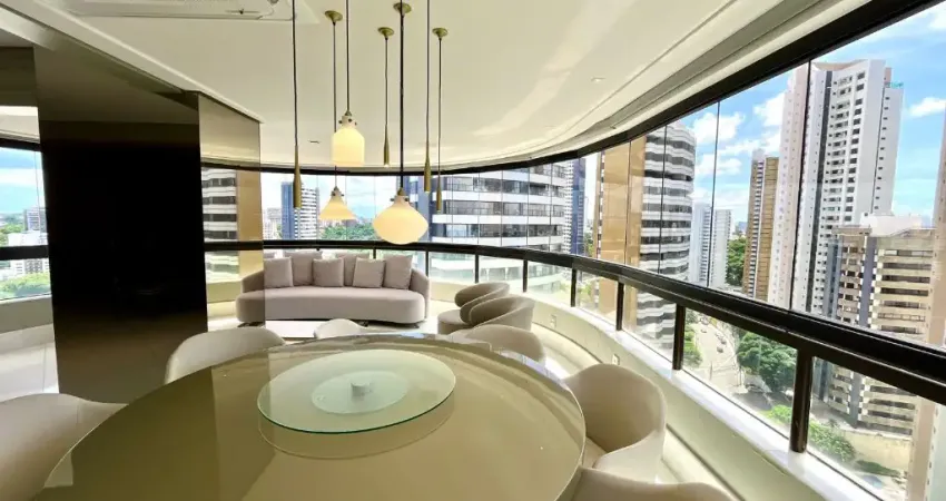 Apartamento  3 suítes de 281 m² no Horto Florestal – Porteira Fechada