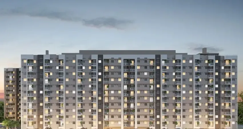 Apartamentos 51m² 2 quartos com varanda, suíte, condomínio fechado com área de lazer ao lado do metrô e trem em são cristóvão