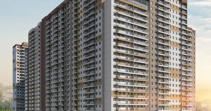 Apartamentos 70m² 3 quartos com varanda, 1 suíte, 1 vaga, condomínio com área de lazer resort, lojas comerciais, no porto maravilha