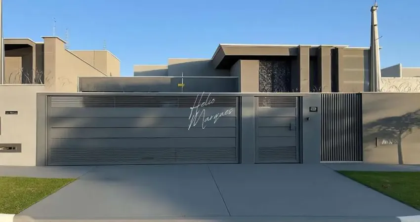 Elegância e lazer no rita vieira i – casa térrea com gourmet e piscina!