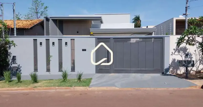 Casa no rita vieira com 3 suítes, piscina e varanda gourmet à venda