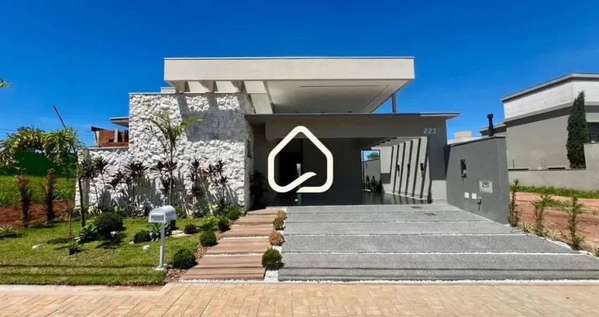 Casa térrea no residencial shalom – 3 suítes, piscina aquecida e espaço gourmet em condomínio de alto padrão