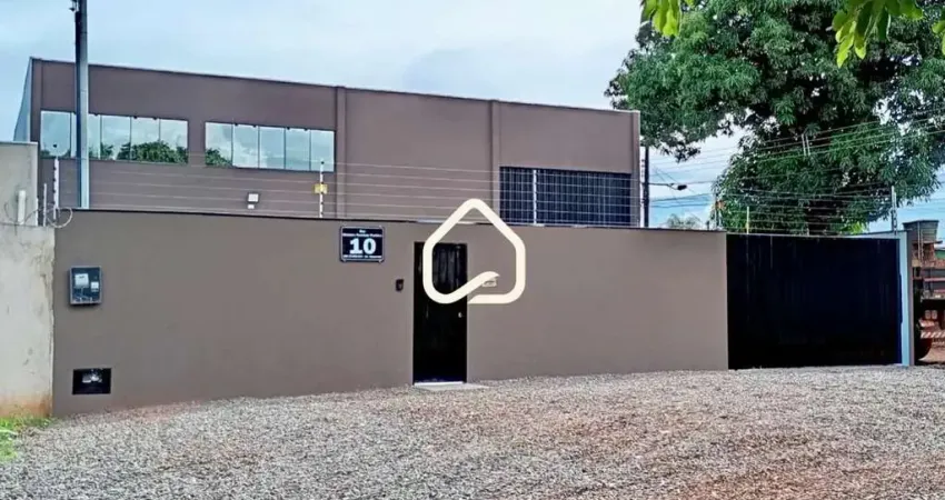 Galpão comercial próximo à av. guaicurus – 375m² com mezanino, estacionamento e acesso à br-163