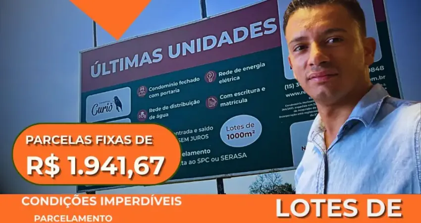 Terreno à venda na Rua Professor Toledo, 0, Capanema, Araçoiaba da Serra