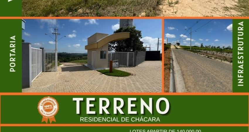 Terreno em condomínio fechado à venda na Rua Professor Toledo, s/n, Capanema, Araçoiaba da Serra
