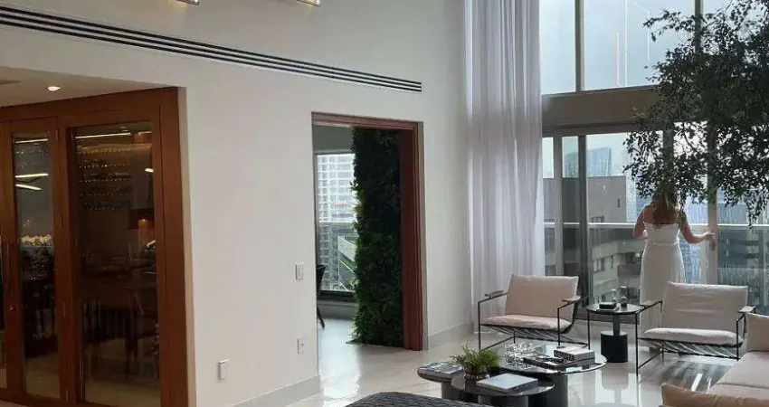 Apartamento na Vila Olímpia de 275 metros quadrados com 3 suítes e 5 vagas de garagem.