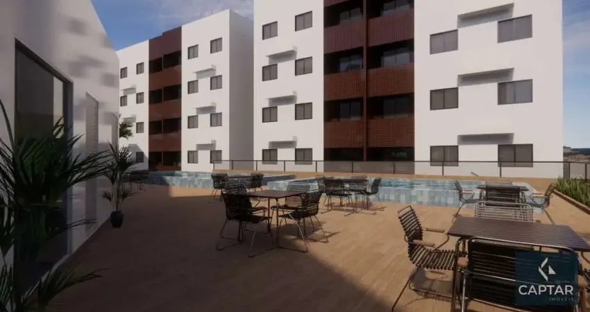 Apartamento em joão pessoa bairro josé américo, 2 quartos, lazer, portaria
