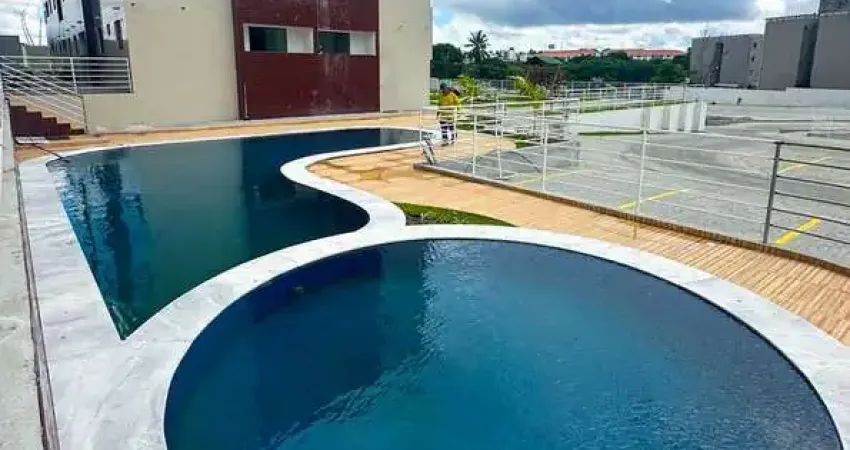 Apartamento em joão pessoa, bairro novo geisel, 2 quartos , varanda, lazer