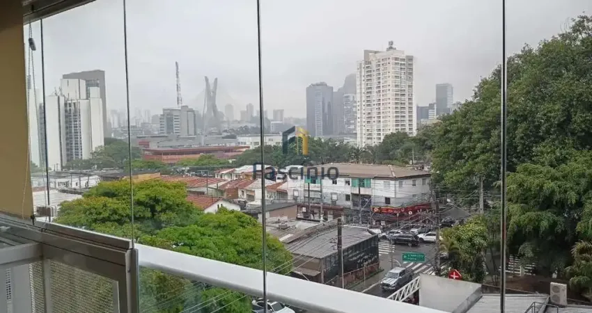 Apartamento com 1 quarto à venda na Rua Bacaetava, 35, Brooklin, São Paulo