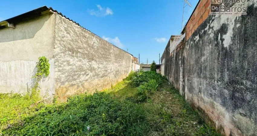 Terreno à venda, 125 m² por R$ 80.000,00 - Agenor de Campos - Mongaguá/SP