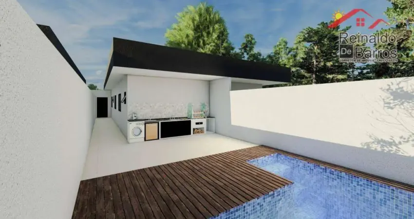Casa com 3 dormitórios à venda, 107 m² por R$ 450.000 - Estância Balneária de Itanhaém - Itanhaém/SP