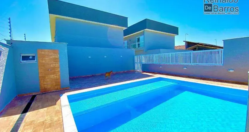 Casa com 2 dormitórios à venda, 75 m² por R$ 280.000,00 - Cibratel II - Itanhaém/SP