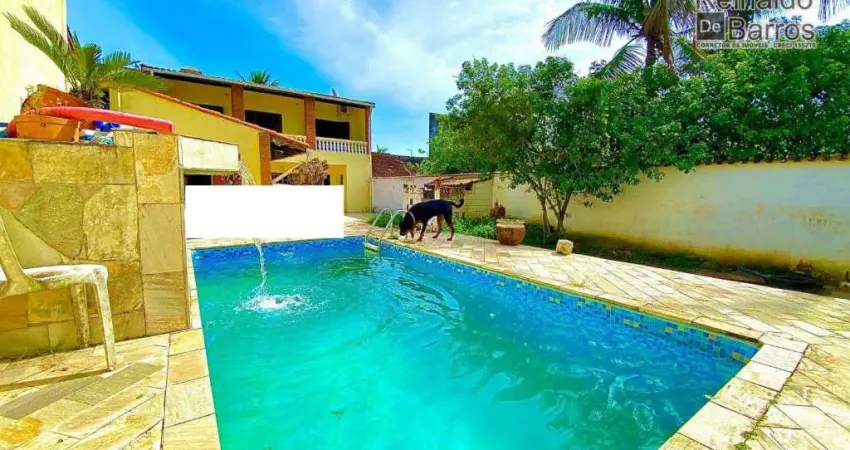 Casa com 3 dormitórios e piscina à venda, 270 m² por R$ 480.000 - Parque Balneário Itanhaem - Itanhaém/SP