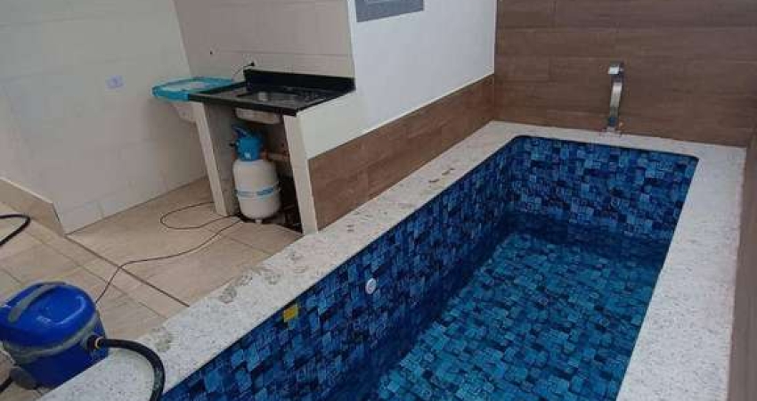 Casa com 2 dormitórios à venda, 80 m² por R$ 409.000,00 - Itaóca - Mongaguá/SP
