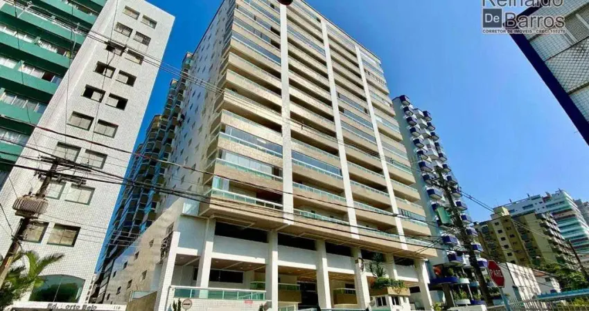 Apartamento com 3 dormitórios à venda, 118 m² por R$ 830.000 - Vila Guilhermina - Praia Grande/SP