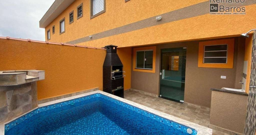 Sobrado com 2 dormitórios à venda, 98 m² por R$ 309.000 - Jardim Cibratel II - Itanhaém/SP