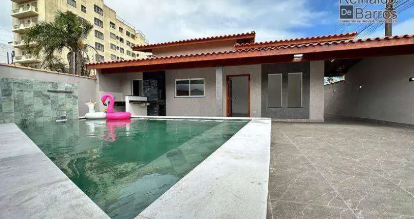 Casa com 3 dormitórios à venda, 96 m² por R$ 690.000,00 - Vila Atlântica - Mongaguá/SP