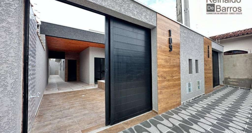Casa com 2 dormitórios à venda, 70 m² por R$ 399.000 - Estância Balneária Tupy - Itanhaém/SP