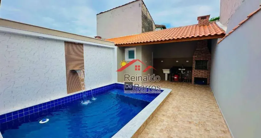 Casa com 2 dormitórios à venda, 77 m² por R$ 380.000,00 - Campos Elíseos - Itanhaém/SP