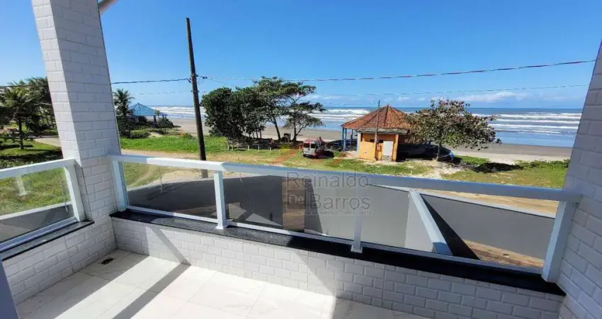 Sobrado frente Mar com piscina , churrasqueira em Campos Elíseos - Itanhaém .