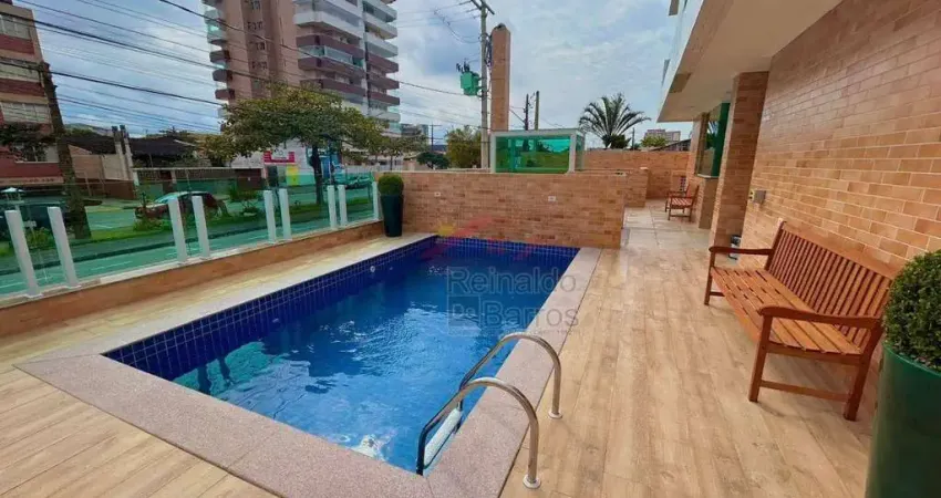Viva o Sonho à Beira-Mar: Apartamento de 73 m² com Vista Deslumbrante no Edifício Malibu, Centro de Itanhaém!