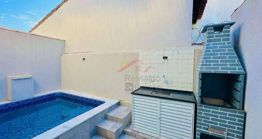 Casa com 2 dormitórios à venda, 44 m² por R$ 270.000,00 - Cibratel II - Itanhaém/SP