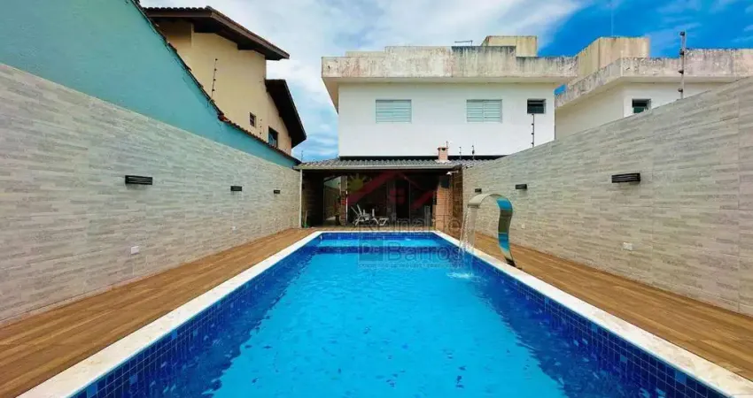 Casa com 3 dormitórios à venda, 111 m² por r$ 590.000,00 - cibratel 2  - itanhaém/sp