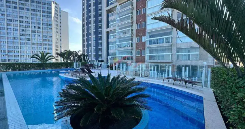 Apartamento com 3 dormitórios à venda, 127 m² por r$ 630.000,00 - praia do sonho - itanhaém/sp