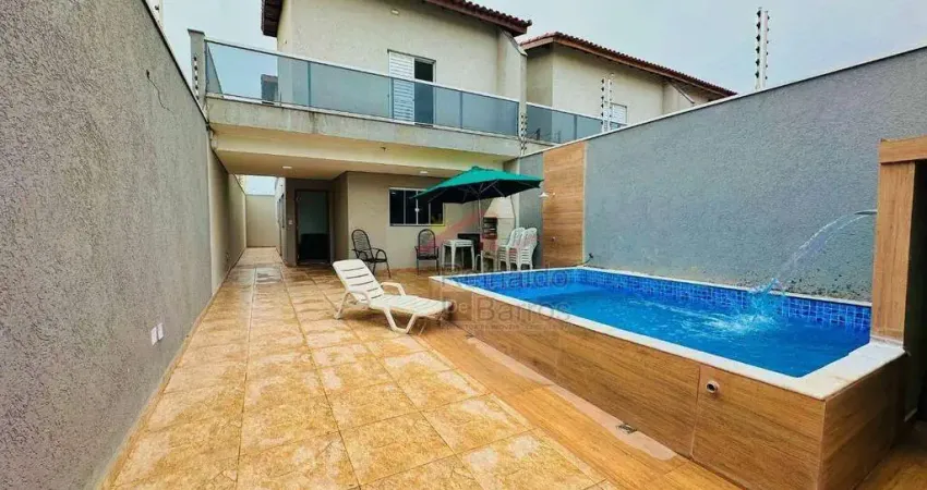 Casa com 4 dormitórios à venda, 115 m² por r$ 650 - suarão - itanhaém/sp
