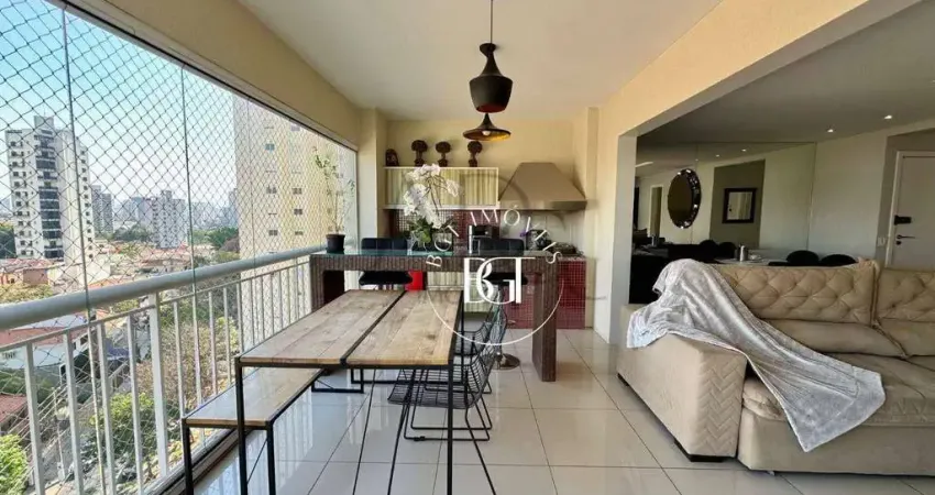 Apartamento com 4 dormitórios à venda, 130 m² por r$ 1.390.000,00 - jardim avelino - são paulo/sp