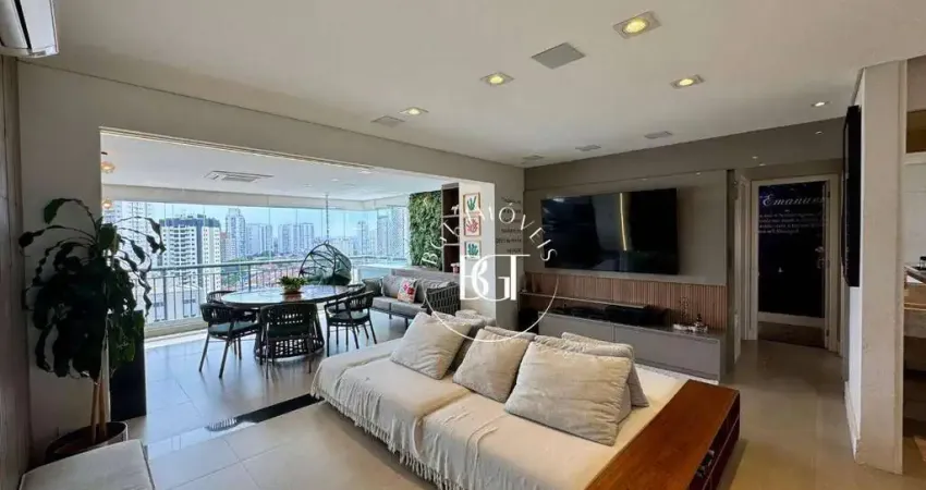 Apartamento com 3 dormitórios à venda, 123 m² por r$ 2.070.000 - parque são jorge - são paulo/sp